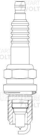 Свеча зажигания для а/м nissan almera n15 (95-) 1.4i/1.6i/primera p10 (93-) 1.6i ir (vsp 1409) STARTVOLT VSP1409  для прочие 2, STARTVOLT, VSP1409