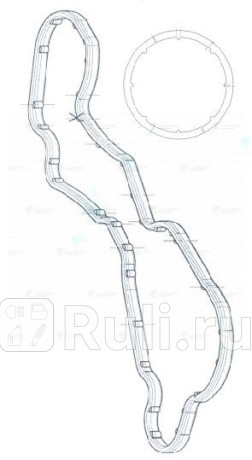 Кмпл прокладок теплообмен. audi q7 (05-),vw touareg (02-) 3.0tdi lgs 0004 LUZAR LGS0004  для прочие 2, LUZAR, LGS0004