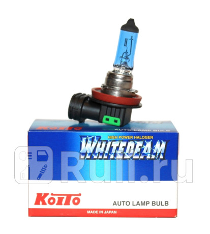 Лампа высокотемпературная koito whitebeam h11 12v 55w (100w) 4000k (уп. 1 шт.) Koito 0750W  для прочие 2, Koito, 0750W