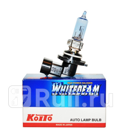 Лампа высокотемпературная koito whitebeam 9005 (hb3) 12v 65w (120w) 4200k (уп. 1 шт.) Koito 0756W  для прочие 2, Koito, 0756W